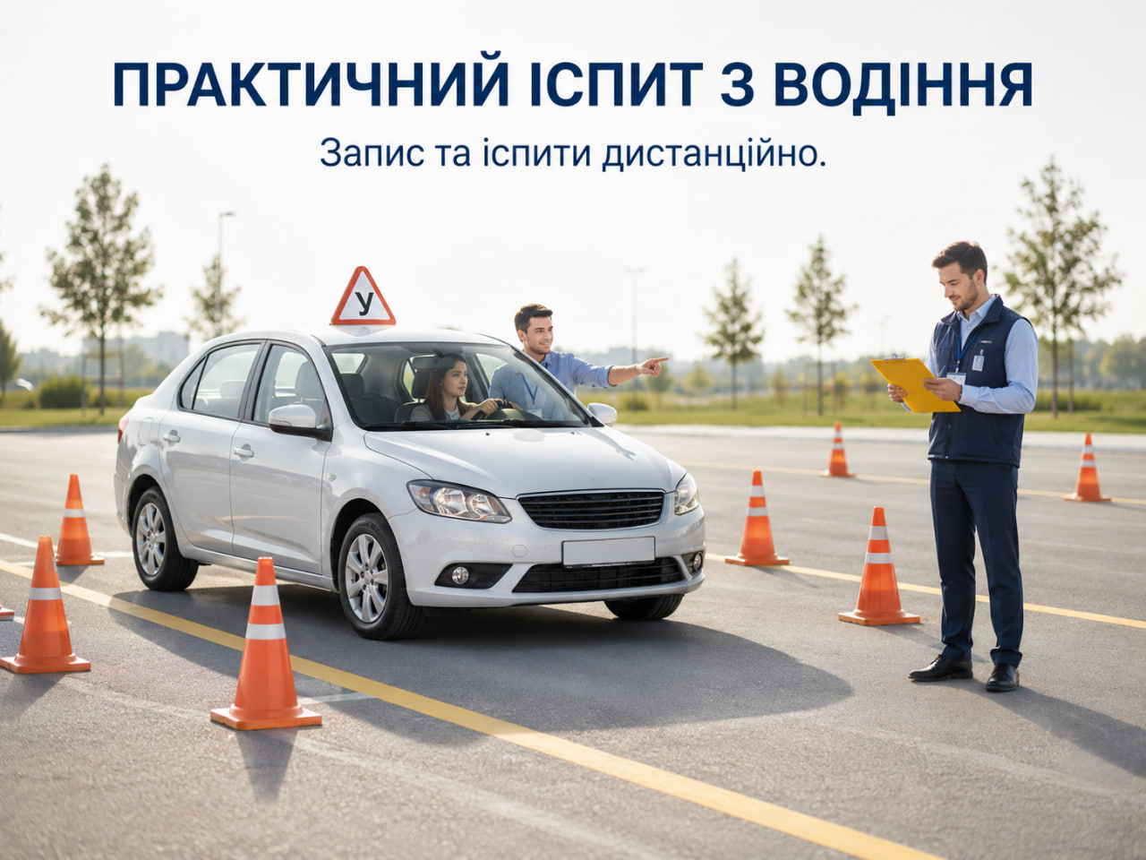 Запис та екзамени дистанційно