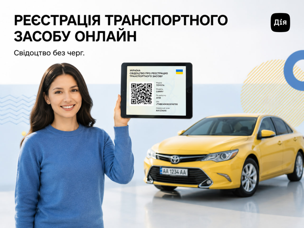 Реєстрація ТС, техпаспорт